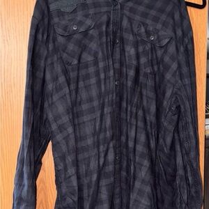 Women’s Harley Davidson Flannel Button-up